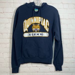 Quinnipiac University Alumni Embroidered Mens Hoodie Sweatshirt Champion Small